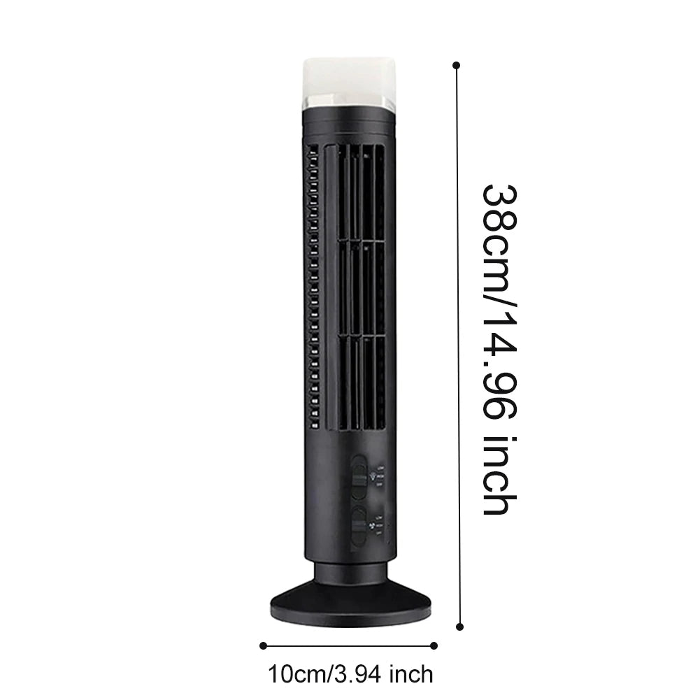 Miniaturowy klimatyzator biurkowy z chłodzeniem bezłopatkowym USB 0