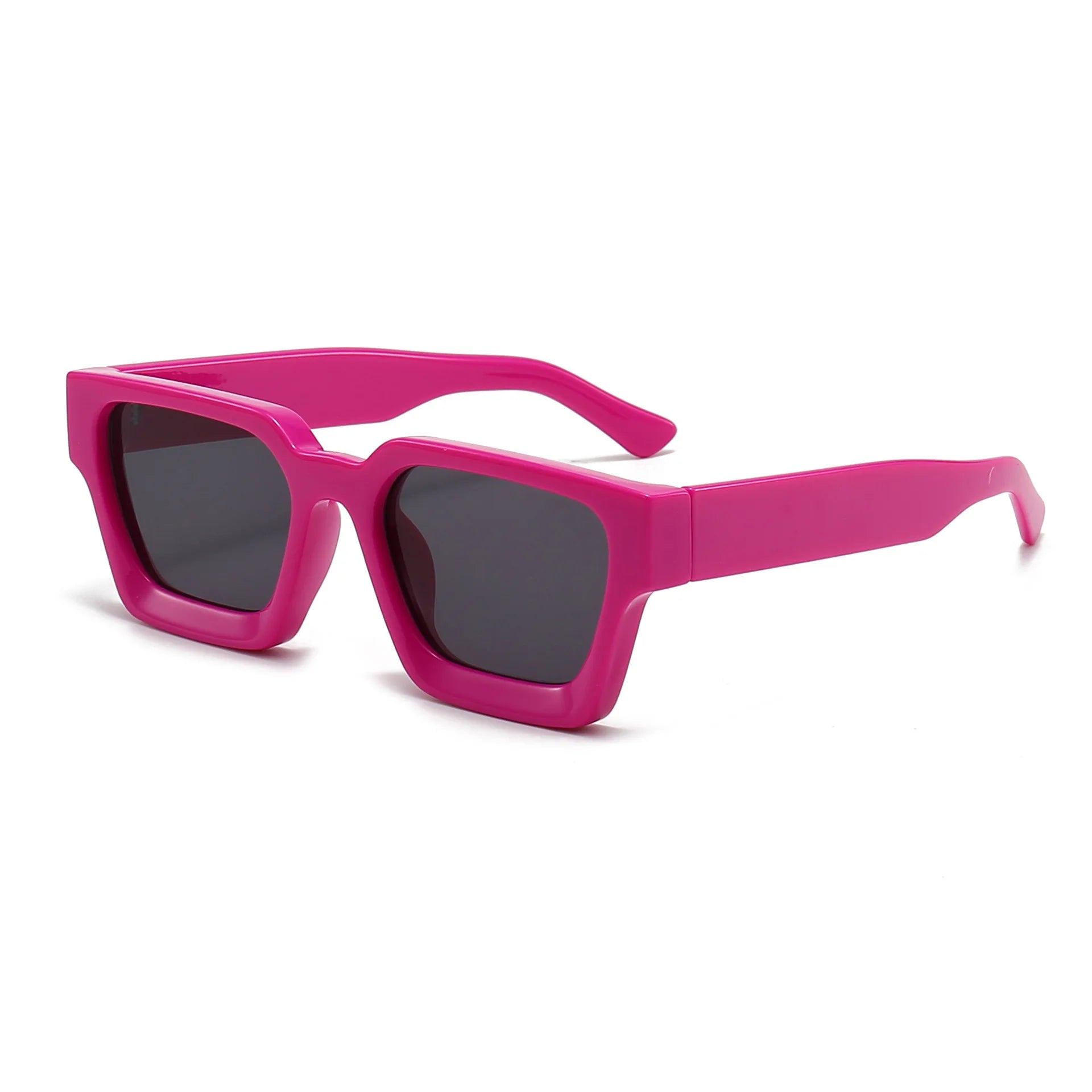 Modne Okulary Przeciwsłoneczne Unisex z Kwadratową Ramką UV400 - Stylowe i Eleganckie Ochrona przed Słońcem 12