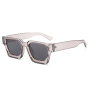 Modne Okulary Przeciwsłoneczne Unisex z Kwadratową Ramką UV400 - Stylowe i Eleganckie Ochrona przed Słońcem 16