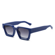 Modne Okulary Przeciwsłoneczne Unisex z Kwadratową Ramką UV400 - Stylowe i Eleganckie Ochrona przed Słońcem 17