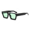 Modne Okulary Przeciwsłoneczne Unisex z Kwadratową Ramką UV400 - Stylowe i Eleganckie Ochrona przed Słońcem 21