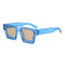 Modne Okulary Przeciwsłoneczne Unisex z Kwadratową Ramką UV400 - Stylowe i Eleganckie Ochrona przed Słońcem 22