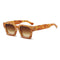Modne Okulary Przeciwsłoneczne Unisex z Kwadratową Ramką UV400 - Stylowe i Eleganckie Ochrona przed Słońcem 7
