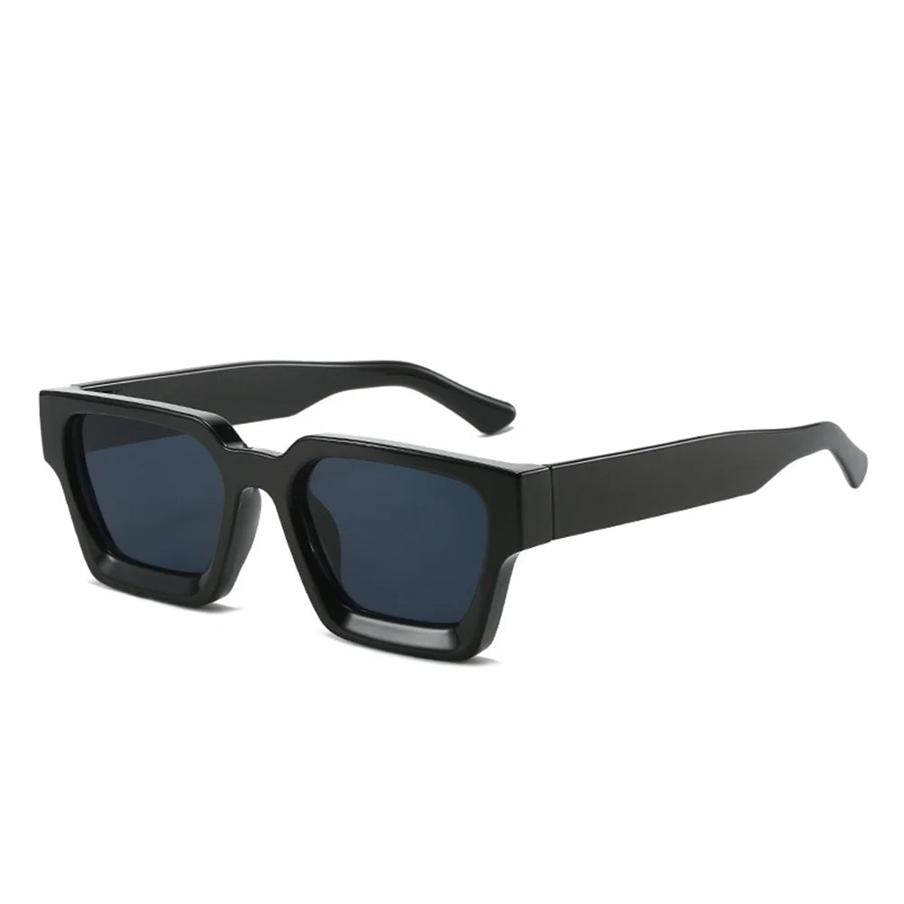 Modne Okulary Przeciwsłoneczne Unisex z Kwadratową Ramką UV400 - Stylowe i Eleganckie Ochrona przed Słońcem 8
