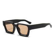 Modne Okulary Przeciwsłoneczne Unisex z Kwadratową Ramką UV400 - Stylowe i Eleganckie Ochrona przed Słońcem 9