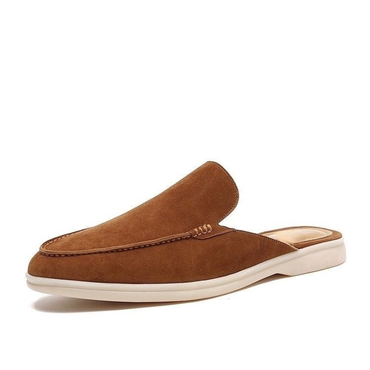 Mokasyny Męskie Czarne Ortopedyczne z Arch Support - Wygodne Buty Mokasyny Męskie na Lato 6