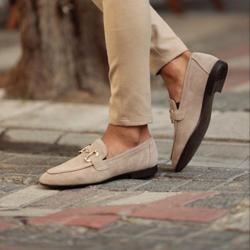Mokasyny Męskie Czarne Z Arch Support - Eleganckie Buty Mokasyny Męskie Slip-On 1