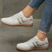 Nora | Damen Orthopädische Sneaker mit Breiter Zehenbox und Schnürung 14
