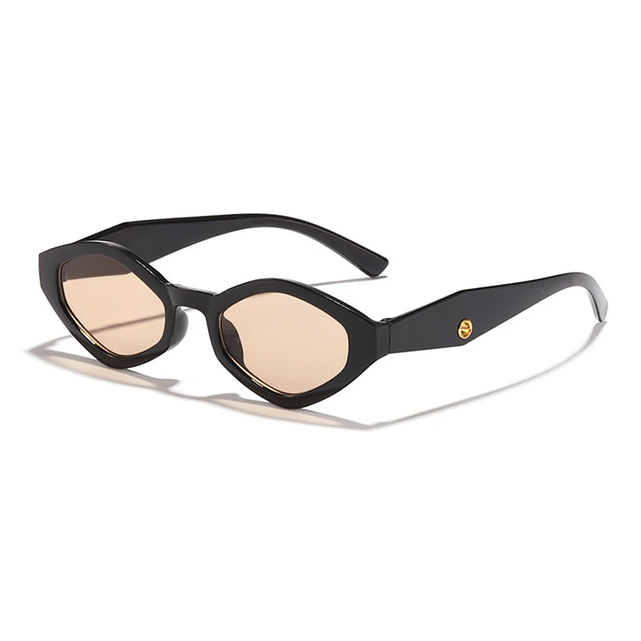 Okulary Przeciwsłoneczne Damskie Kocie Oczy, Modny Design, Ochrona UV, Stylowy Dodatek na Lato 2