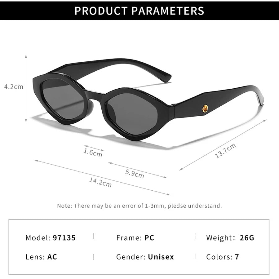 Okulary Przeciwsłoneczne Damskie Kocie Oczy, Modny Design, Ochrona UV, Stylowy Dodatek na Lato 5