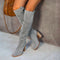 Orthopedic Arch Support Botki Za Kolano Stylowe i Komfortowe Damskie Obuwie 0