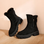 Orthopedic Buty Zimowe Gaby z Podszewką i Antypoślizgową Podeszwą 1