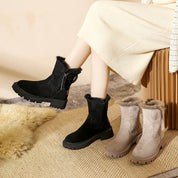 Orthopedic Buty Zimowe Gaby z Podszewką i Antypoślizgową Podeszwą 2