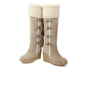 Orthopedic Winter Boots with Arch Support for Women Stylish Warm Wedge Shoes 2