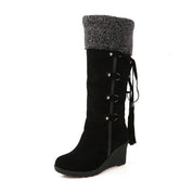 Orthopedic Winter Boots with Arch Support for Women Stylish Warm Wedge Shoes 4