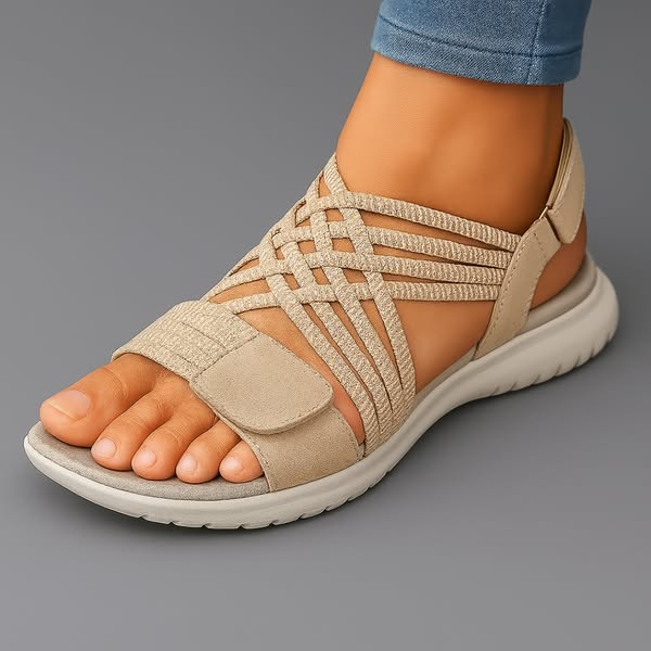 Ortopedyczne sandały z arch support dla kobiet - Clara 3