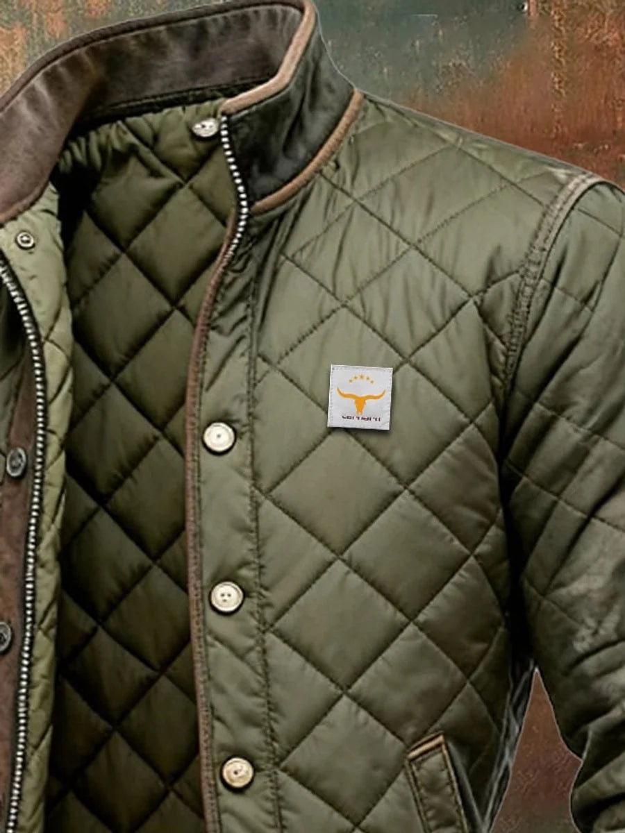 Sebastian | Herren Steppjacke Wattierte Bomberjacke Knitterfreie Winterjacke 1