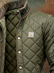Sebastian | Herren Steppjacke Wattierte Bomberjacke Knitterfreie Winterjacke 1