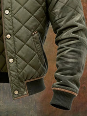 Sebastian | Herren Steppjacke Wattierte Bomberjacke Knitterfreie Winterjacke 2