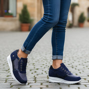 Sneakersy Damskie Ortopedyczne z Zamkiem - Wygodne i Stylowe na Co Dzień 3