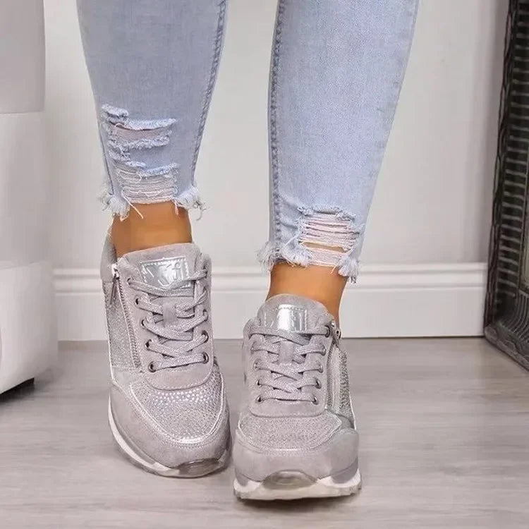 Sneakersy Damskie Ortopedyczne z Zamkiem - Wygodne i Stylowe na Co Dzień 6
