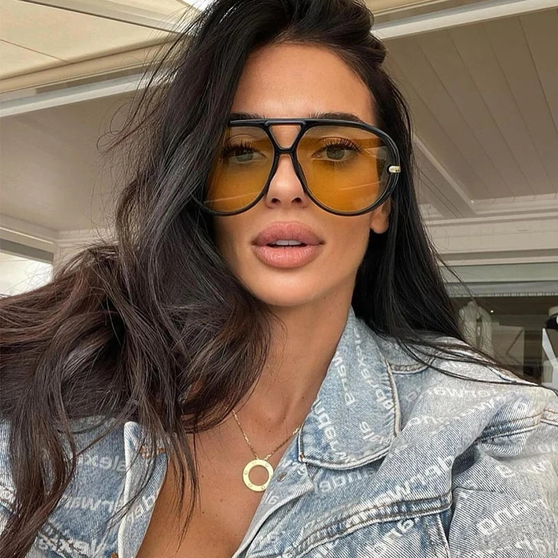 Stylowe Okulary Przeciwsłoneczne Damskie - Eleganckie i Modne Ochrona UV 3