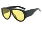 Stylowe Okulary Przeciwsłoneczne Damskie Pilotki z Dużymi Oprawkami - Modny Design i Ochrona UV 12