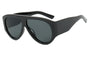 Stylowe Okulary Przeciwsłoneczne Damskie Pilotki z Dużymi Oprawkami - Modny Design i Ochrona UV 15