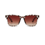 Stylowe Okulary Przeciwsłoneczne Damskie Retro z Kwadratową Oprawką, Ochrona UV, Modny Design 1