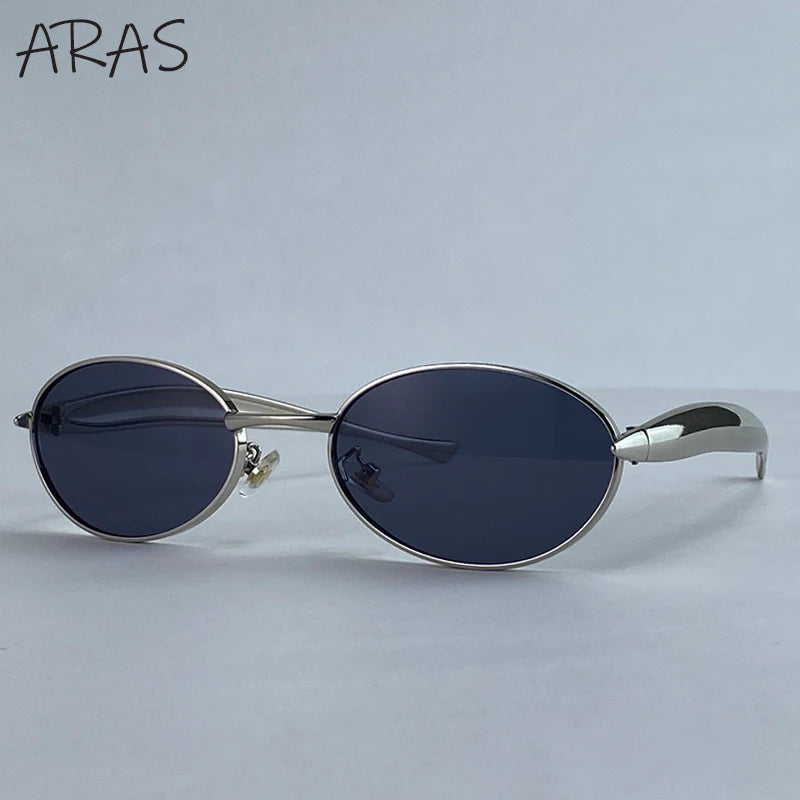 Stylowe Owalne Okulary Przeciwsłoneczne Damskie w Stylu Vintage - Elegancka Ochrona i Wyjątkowy Design 11