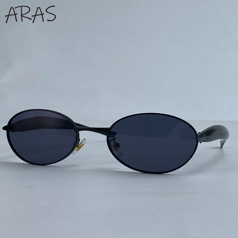 Stylowe Owalne Okulary Przeciwsłoneczne Damskie w Stylu Vintage - Elegancka Ochrona i Wyjątkowy Design 12