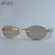 Stylowe Owalne Okulary Przeciwsłoneczne Damskie w Stylu Vintage - Elegancka Ochrona i Wyjątkowy Design 6