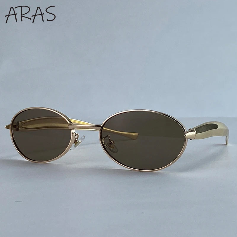 Stylowe Owalne Okulary Przeciwsłoneczne Damskie w Stylu Vintage - Elegancka Ochrona i Wyjątkowy Design 7