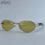 Stylowe Owalne Okulary Przeciwsłoneczne Damskie w Stylu Vintage - Elegancka Ochrona i Wyjątkowy Design 9