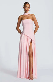 Sukienka Maxi Bez Ramiączek - Elegancka Sukienka Letnia Maxi na Wesele i Wieczór 1