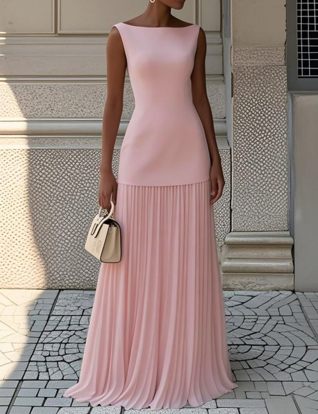 Sukienka Maxi Na Wesele, Elegancka Sukienka Wieczorowa Maxi Z Odkrytymi Ramionami, Stylowa Sukienka Letnia Maxi 1