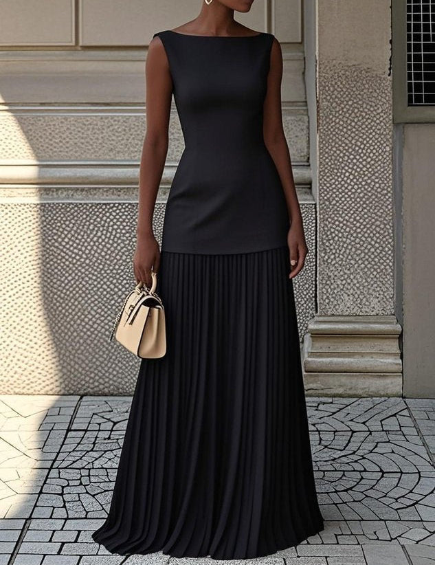 Sukienka Maxi Na Wesele, Elegancka Sukienka Wieczorowa Maxi Z Odkrytymi Ramionami, Stylowa Sukienka Letnia Maxi 2