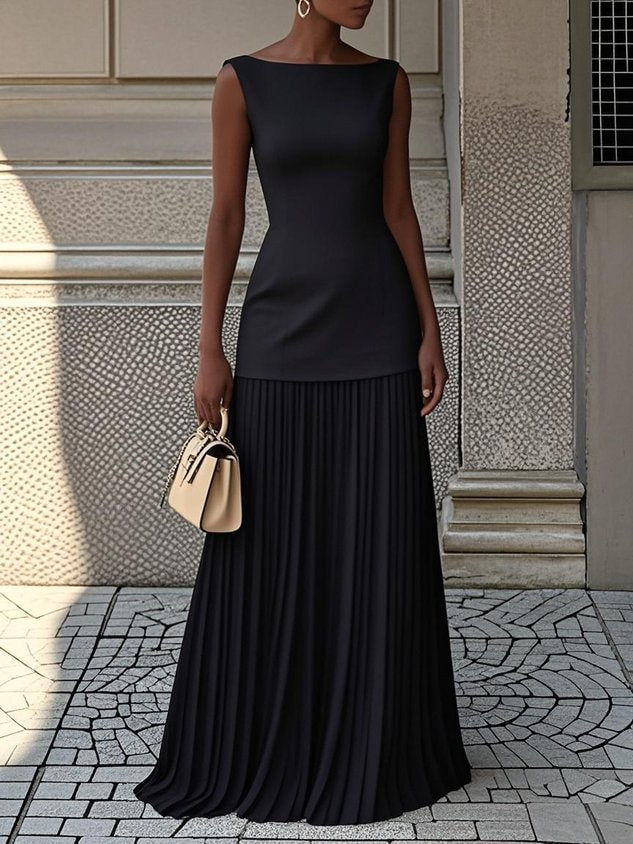 Sukienka Maxi Na Wesele, Elegancka Sukienka Wieczorowa Maxi Z Odkrytymi Ramionami, Stylowa Sukienka Letnia Maxi 2
