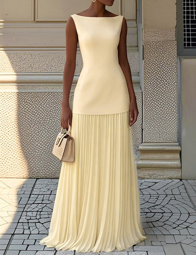 Sukienka Maxi Na Wesele, Elegancka Sukienka Wieczorowa Maxi Z Odkrytymi Ramionami, Stylowa Sukienka Letnia Maxi 4