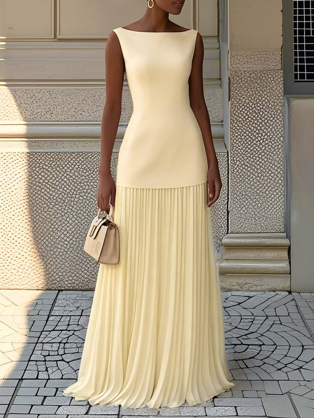 Sukienka Maxi Na Wesele, Elegancka Sukienka Wieczorowa Maxi Z Odkrytymi Ramionami, Stylowa Sukienka Letnia Maxi 4