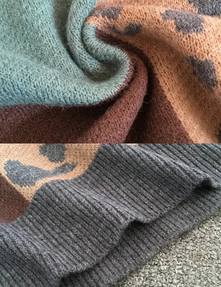 Sweter Damski Luźny Krój Codzienna Elegancja - Wygodny Sweterek Damski Idealny Na Chłodniejsze Dni 7