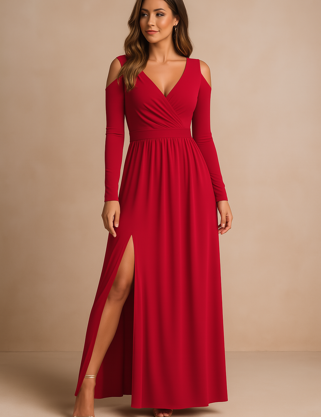 ELORA | Elegancka długa sukienka damska