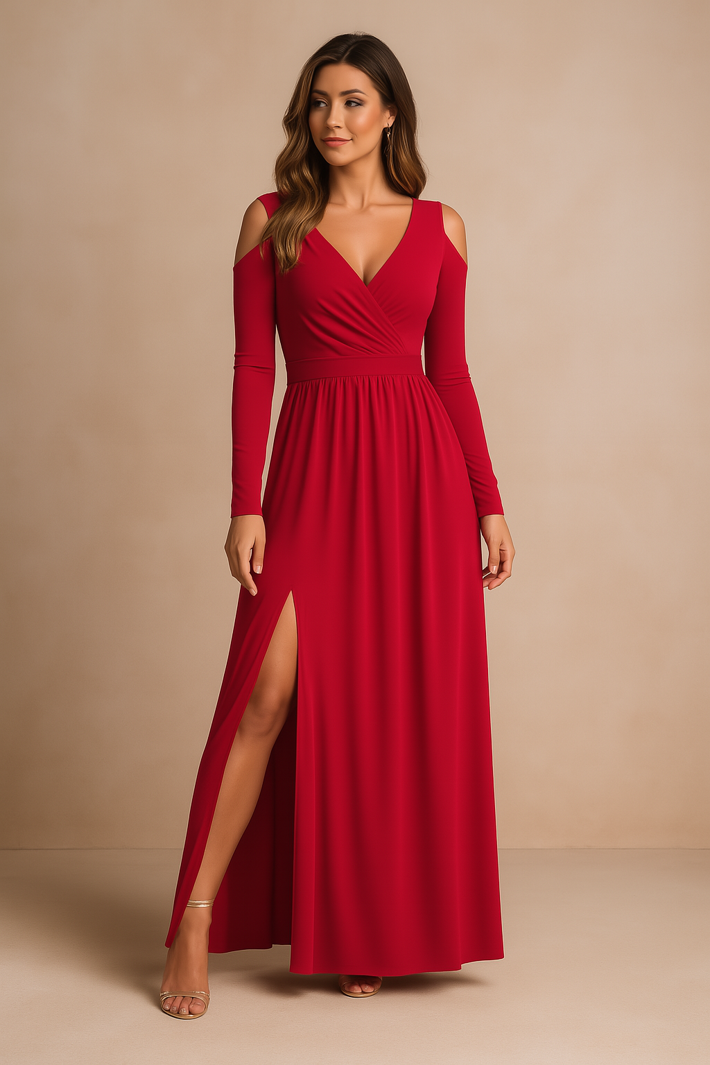 ELORA | Elegancka długa sukienka damska