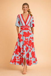 ELEANOR | Ponadczasowa elegancka sukienka maxi