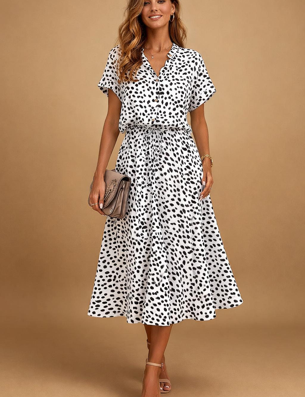 EDEN | Letnia sukienka midi w stylu boho