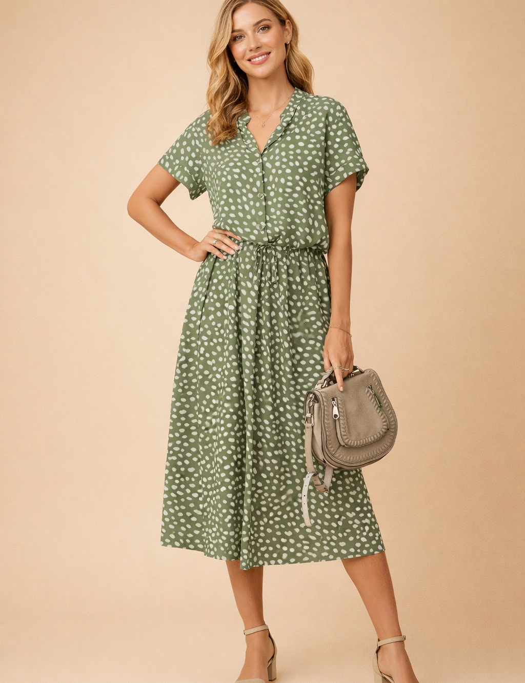 EDEN | Letnia sukienka midi w stylu boho