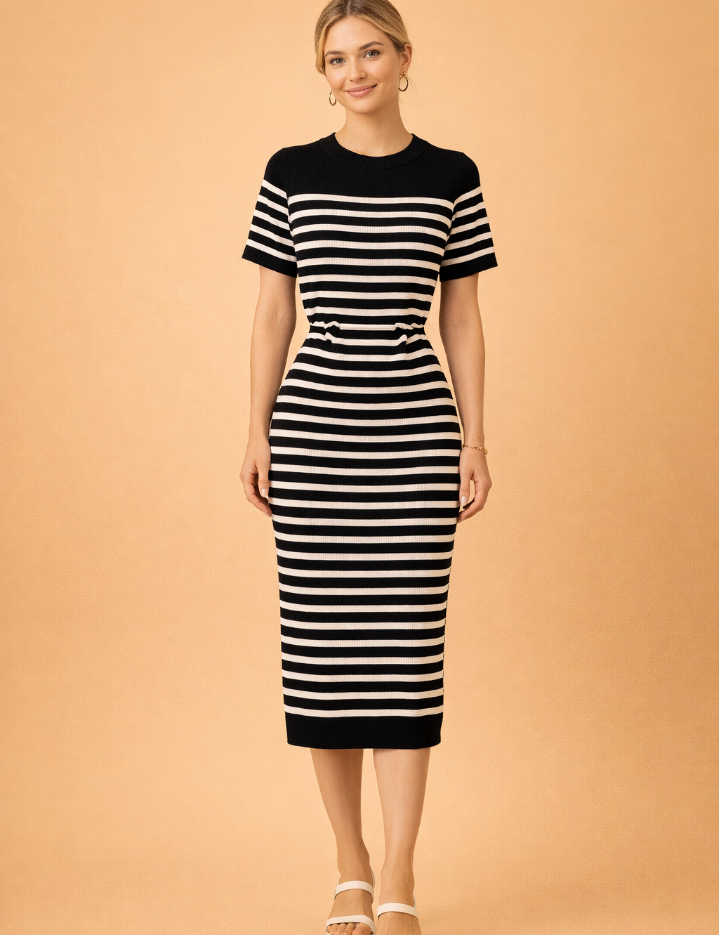 european-model-wearing-black-white-striped-midi-dress-studio-posed-full-body.png