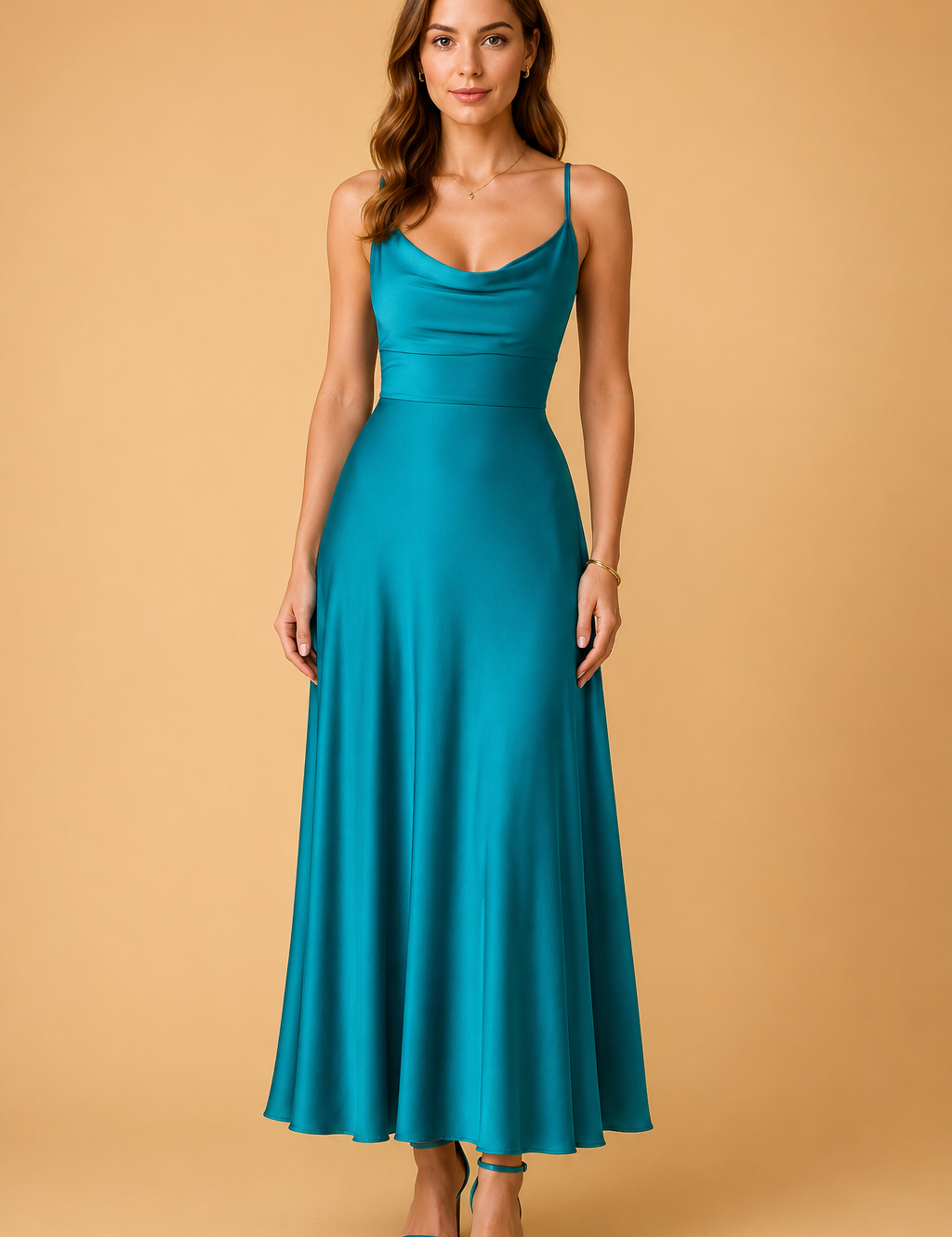 FREYA | Stylowa elegancja i zrównoważona sukienka maxi