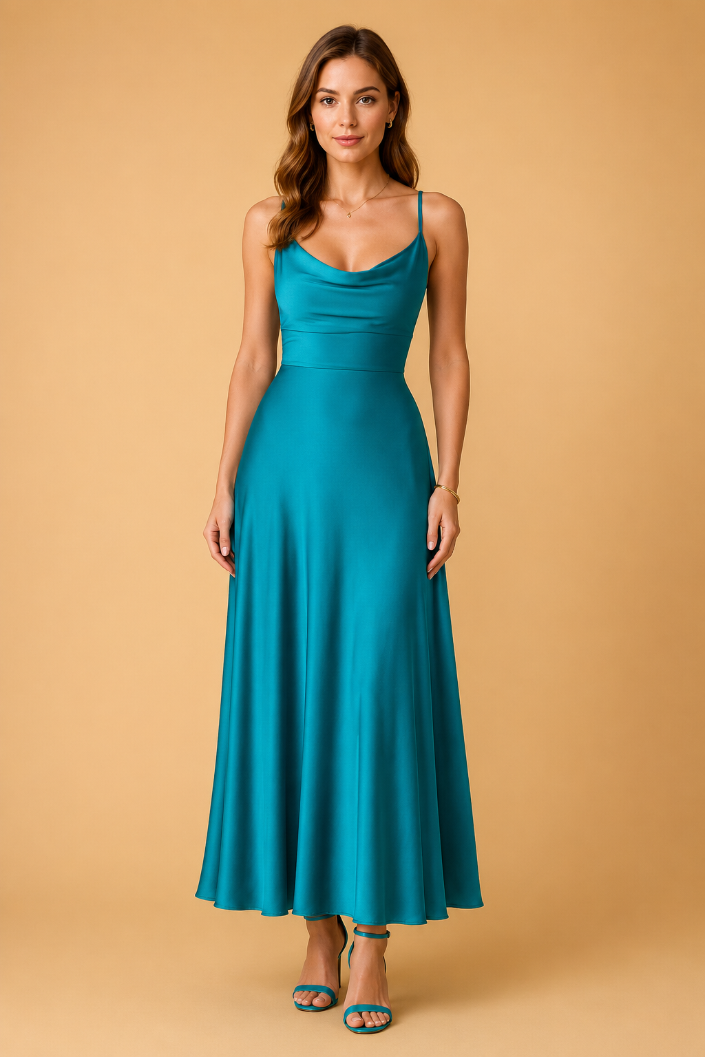 FREYA | Stylowa elegancja i zrównoważona sukienka maxi