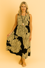 MARY | Elegancka sukienka w kwiaty dla kobiet